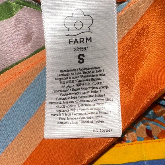 FARM Rio Multicolor Button Down Shirt - Picture 5 of 6